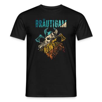 Bräutigam Junggesellenabschied JGA Geschenk - Männer T-Shirt - Schwarz - Vorne - AI Model Male 178 light (178cm)