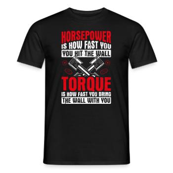 Mécanicien Tuner Amateur de voiture Cadeau - T-shirt homme - noir - Devant - AI Model Male 178 light (178cm)