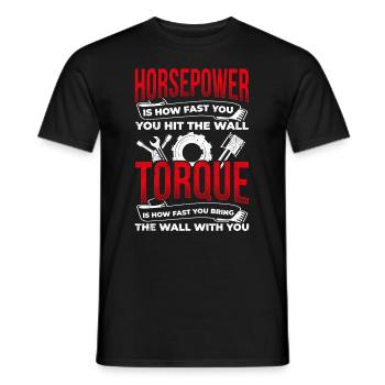 Mécanicien Tuner Amateur de voiture Cadeau - T-shirt homme - noir - Devant - AI Model Male 178 light (178cm)