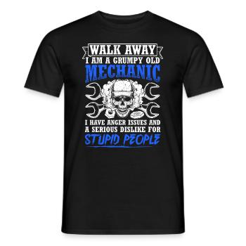 Tuning Réparation De Voiture Voitures Outils De Mécanicien - T-shirt homme - noir - Devant - AI Model Male 178 light (178cm)
