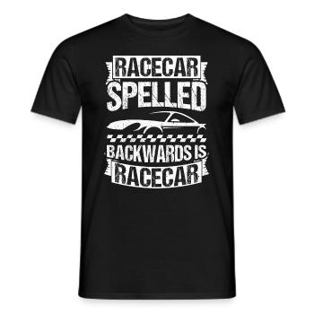 Tuning Autoliebhaber Reparieren Autos Mechaniker E - Männer T-Shirt - Schwarz - Vorne - AI Model Male 178 light (178cm)