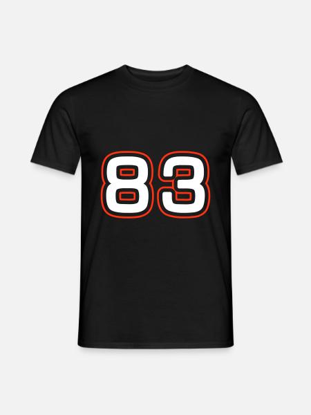 83 Symbole numérique - T-shirt homme - noir