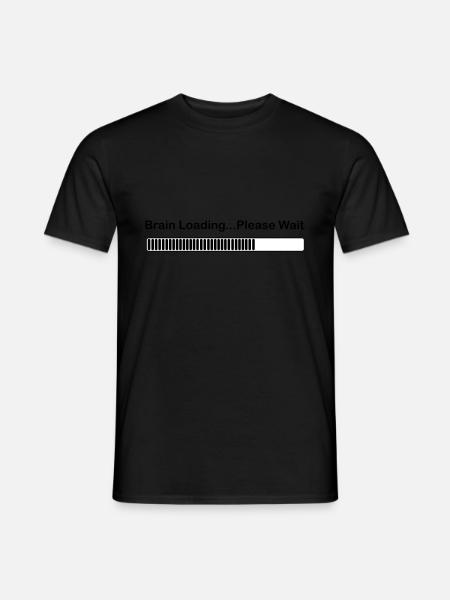 brainloading - T-shirt homme - noir
