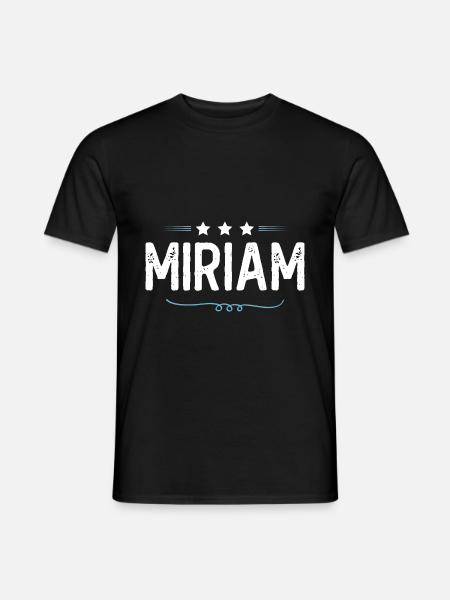 Miriam - Men's T-Shirt - black