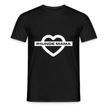 Hunde Mama - Männer T-Shirt - Schwarz - Vorne - AI Model Male 178 light (178cm)