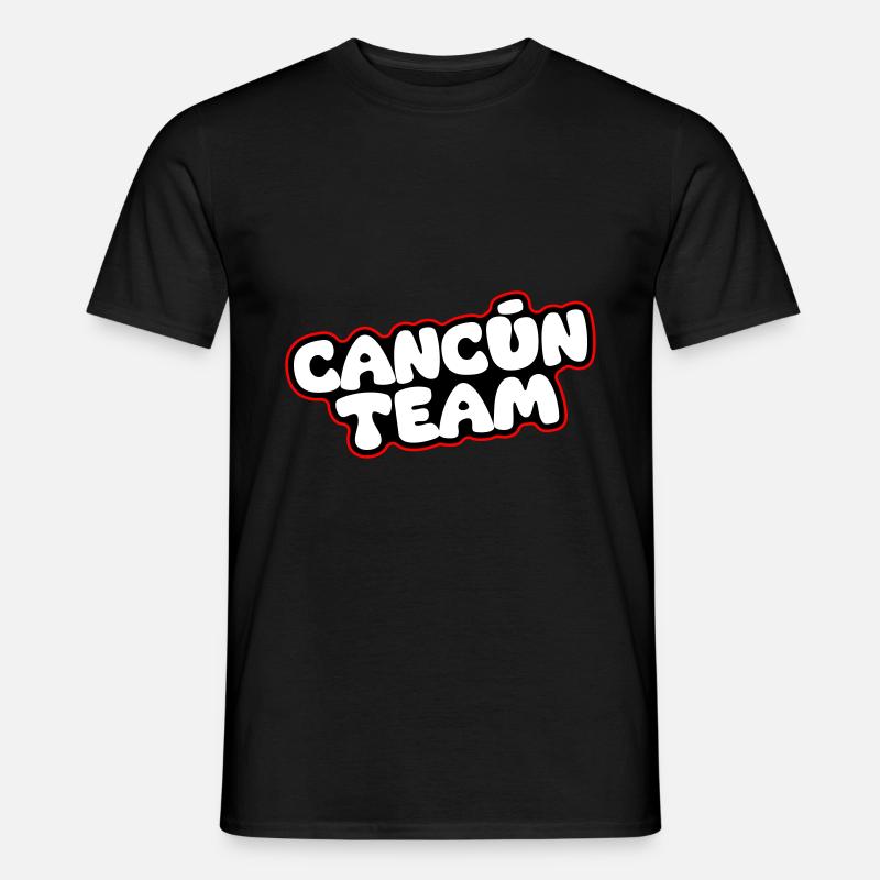 Cancun Team - Männer T-Shirt - Schwarz