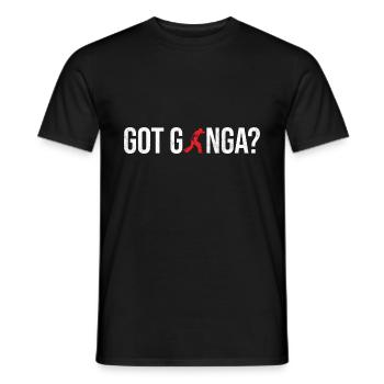 Capoeira - Männer T-Shirt - Schwarz - Vorne - AI Model Male 178 light (178cm)