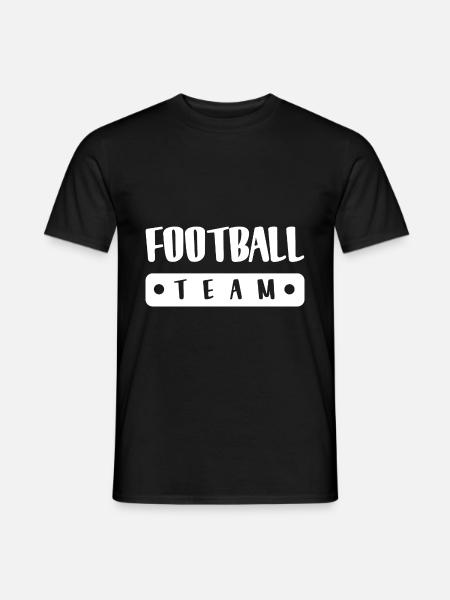 Football Team - Men's T-Shirt - black