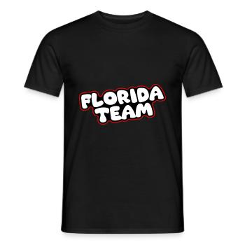 Équipe de Floride - T-shirt homme - noir - Devant - AI Model Male 178 light (178cm)