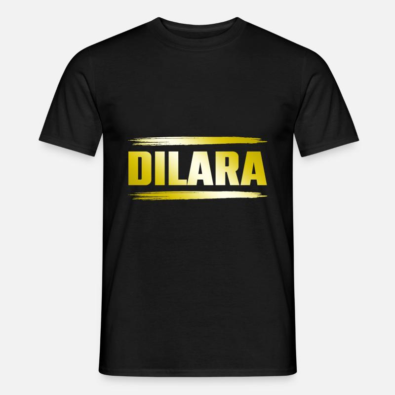 Dilara - Männer T-Shirt - Schwarz