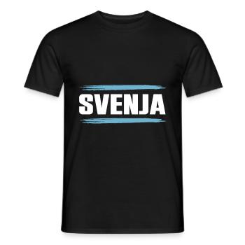 Jennifer - Men's T-Shirt - black - Front - AI Model Male 178 light (178cm)