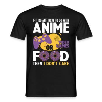 Wenn dies bei dem animierten Videospiel nicht der Fall ist, tun Sie - Männer T-Shirt - Schwarz - Vorne - AI Model Male 178 light (178cm)
