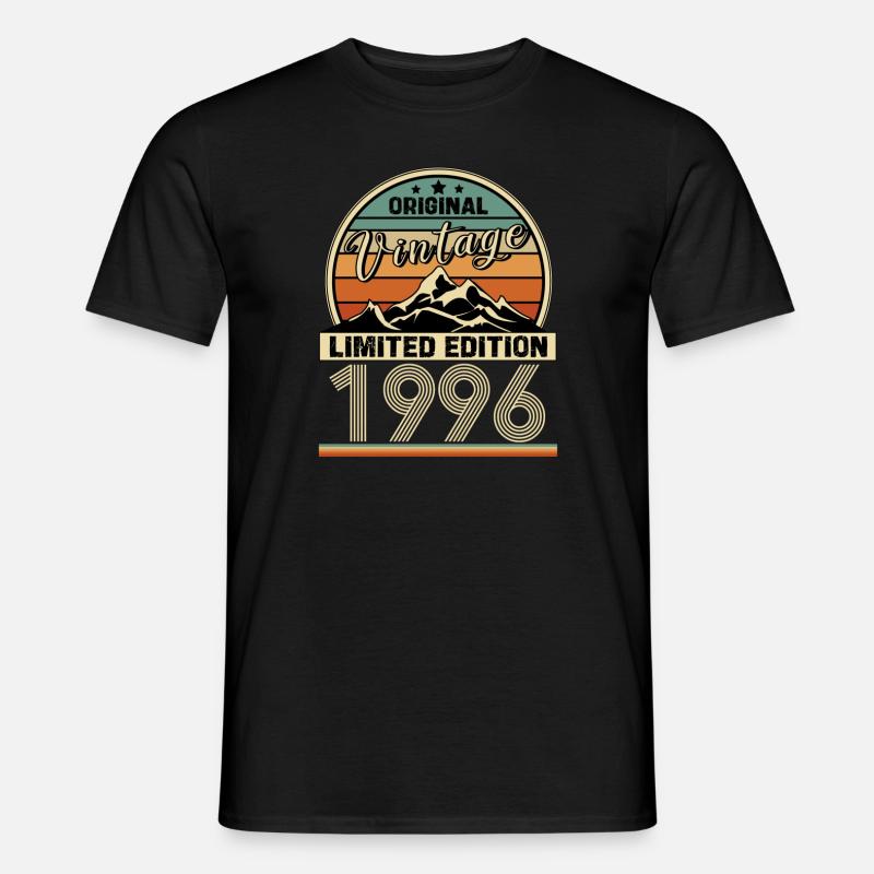 1996 - Männer T-Shirt - Schwarz