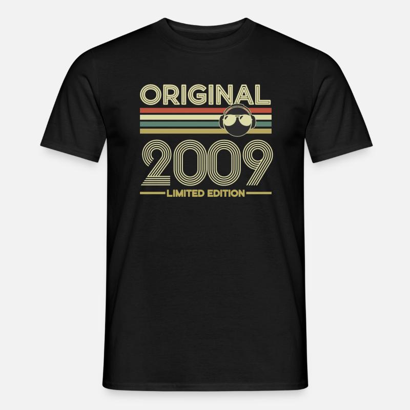 2009 - Männer T-Shirt - Schwarz