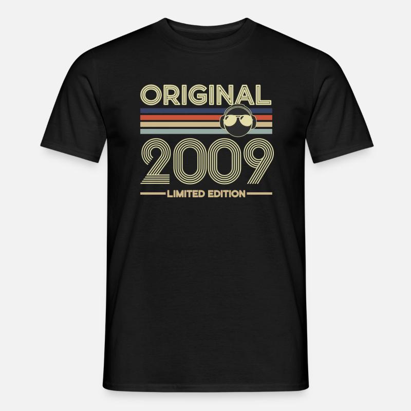 2009 - Männer T-Shirt - Schwarz