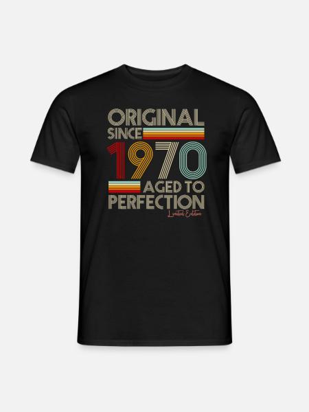 1970 - Men's T-Shirt - black