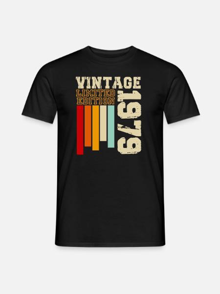 1979 - Männer T-Shirt - Schwarz