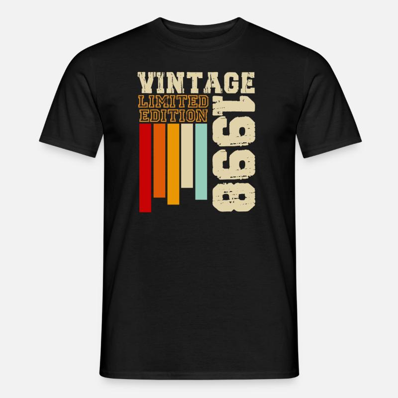 1998 - Männer T-Shirt - Schwarz