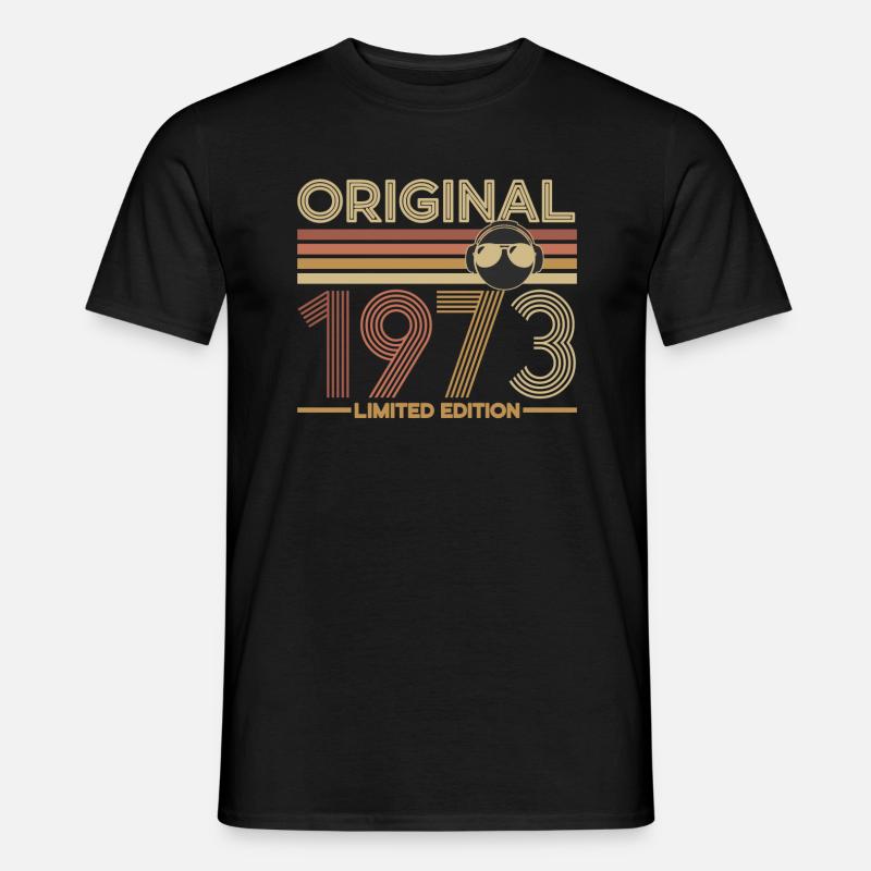 1973 - Männer T-Shirt - Schwarz