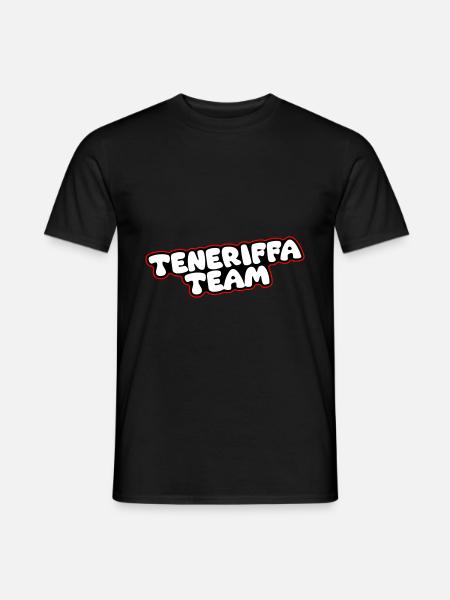 Teneriffa Team - Männer T-Shirt - Schwarz