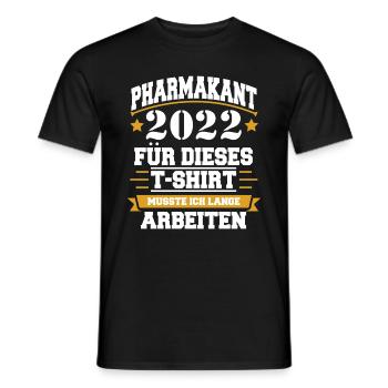 Pharmakant 2022 - Männer T-Shirt - Schwarz - Vorne - AI Model Male 178 light (178cm)