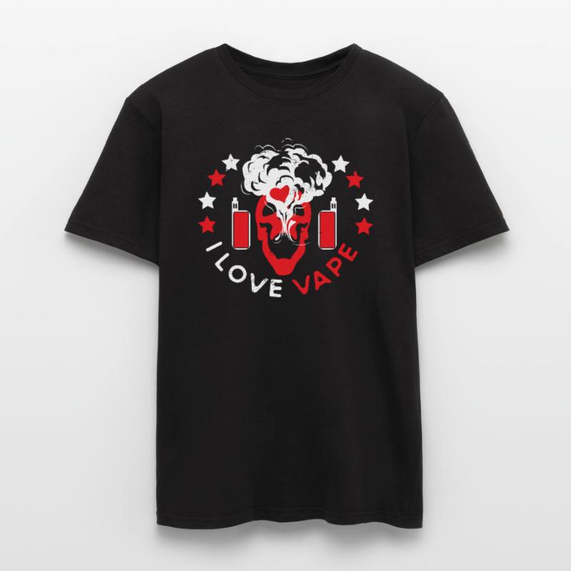 Elektro Zigarette E-Zigarette E-Shisha Vape Männer T-Shirt