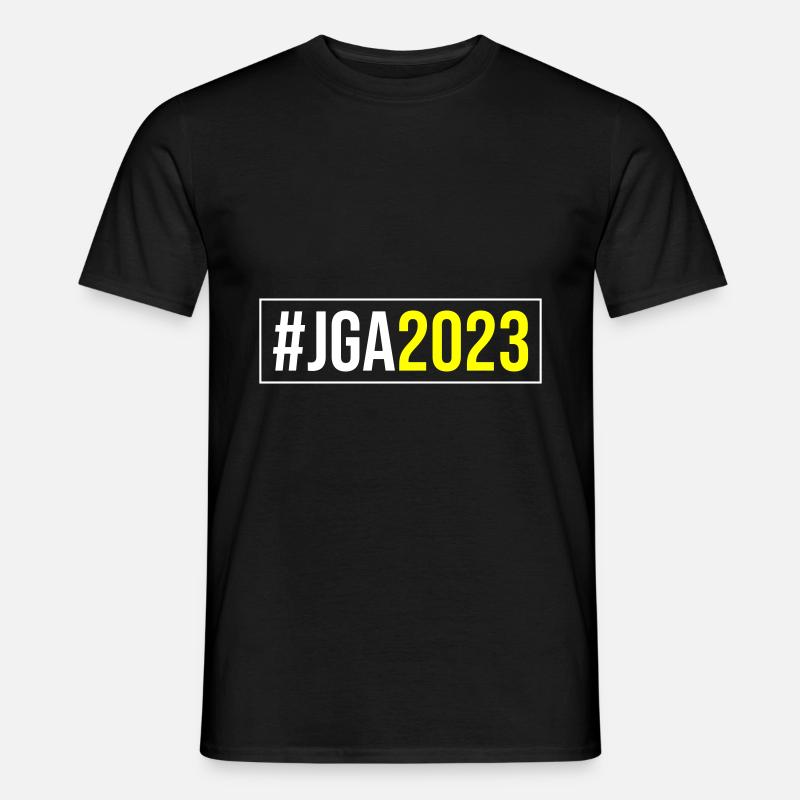 Jga 2023 Junggesellenabschied - Männer T-Shirt - Schwarz