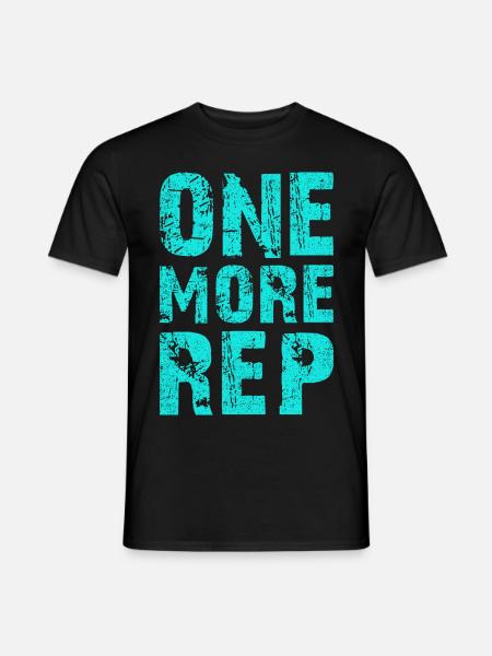 Bodybuilding Gym Workout Training Fitness Shirt - Männer T-Shirt - Schwarz