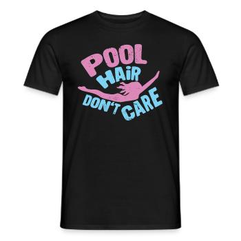 Schwimmer Schwimmen 50 Meter Bahn Brustschwimmen - Männer T-Shirt - Schwarz - Vorne - AI Model Male 178 light (178cm)