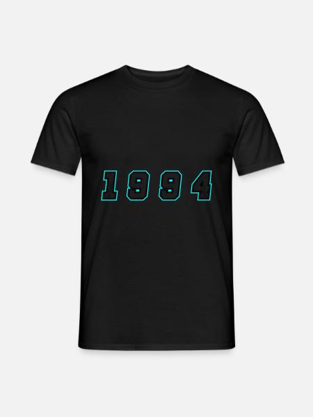 1994 Year Number - Men's T-Shirt - black