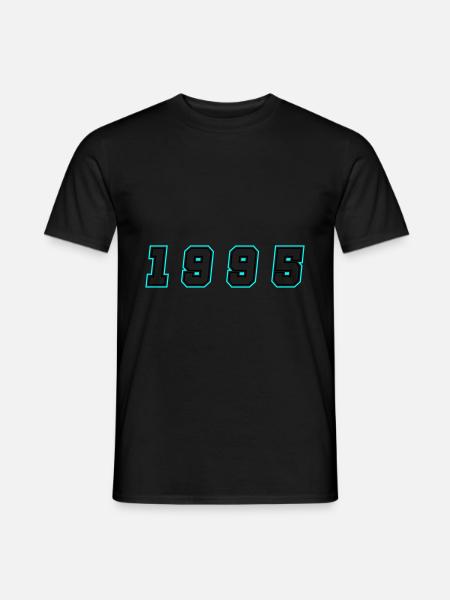 1995 Year Number - Men's T-Shirt - black