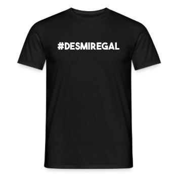 Hashtag Desmiregal lustige Sprüche Geschenk - Männer T-Shirt - Schwarz - Vorne - AI Model Male 178 light (178cm)