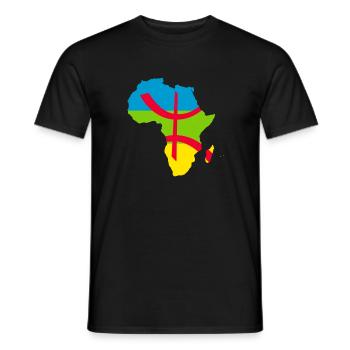 kabyle amazigh flag berber, africa kabyle - Männer T-Shirt - Schwarz - Vorne - AI Model Male 178 light (178cm)