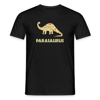 parasaurus, paraprofessional paraeducator - Männer T-Shirt - Schwarz - Vorne - AI Model Male 178 light (178cm)