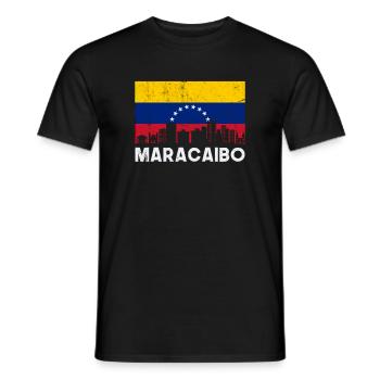 Maracaibo, venezolanos venezuela - Männer T-Shirt - Schwarz - Vorne - AI Model Male 178 light (178cm)
