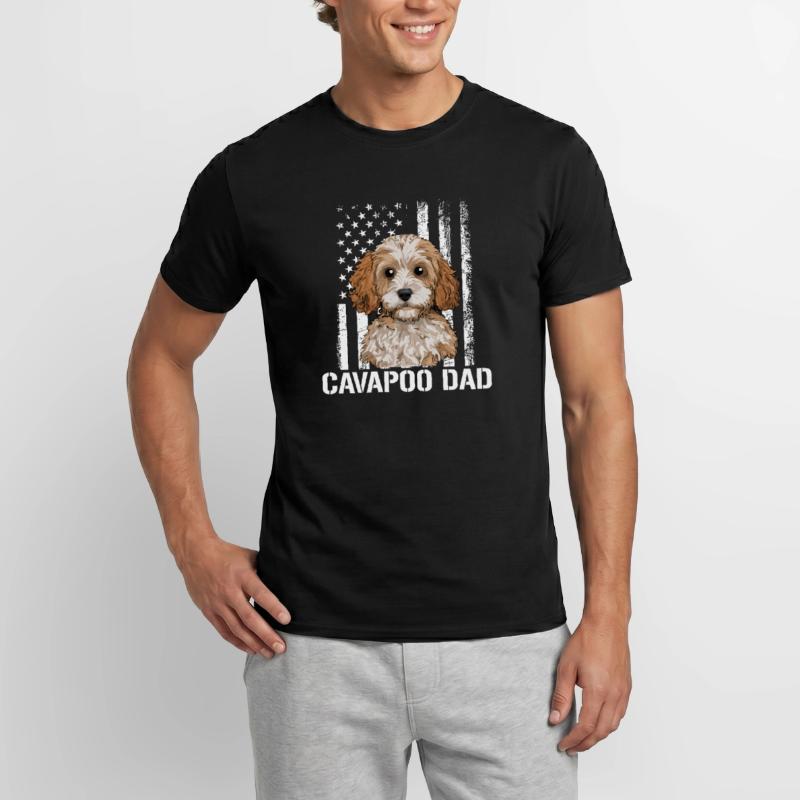 Chien Cavapoo, Cavapoo T-shirt homme
