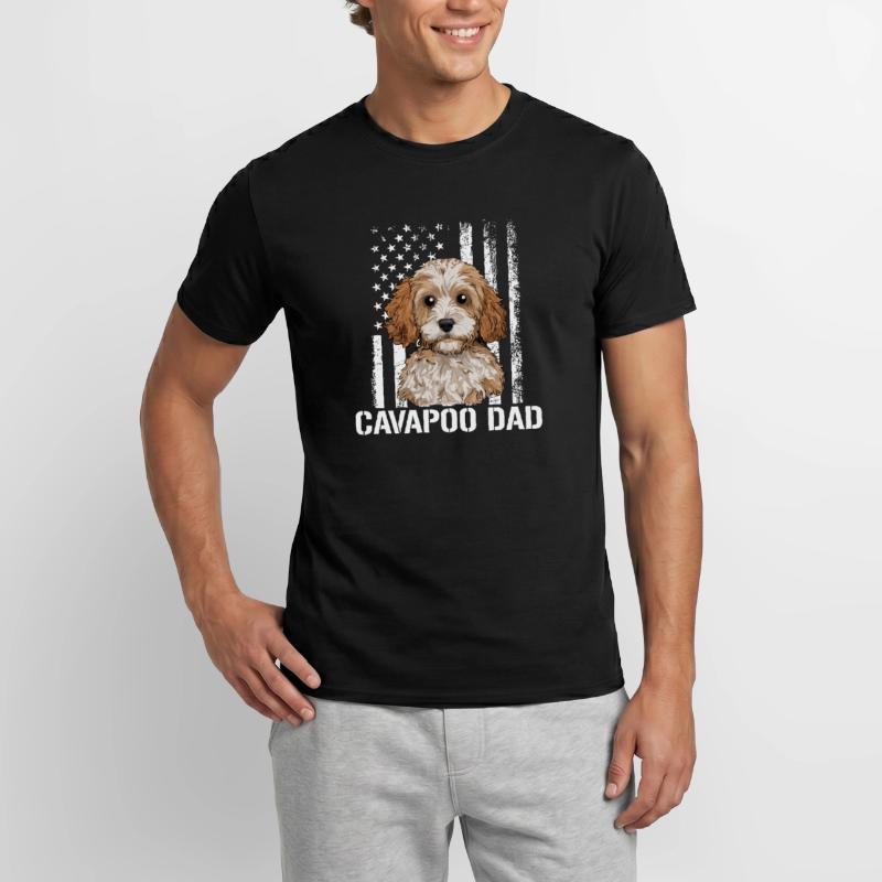 Chien Cavapoo, Cavapoo T-shirt homme