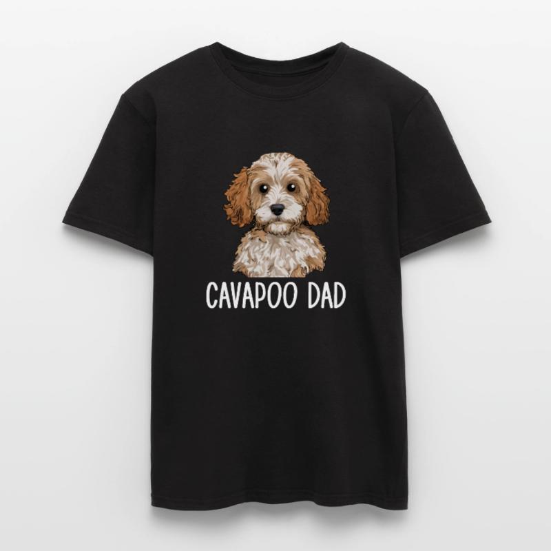 Cavapoo Papa, Cavapoo T-shirt homme