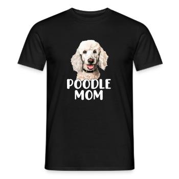 poodle dog - Männer T-Shirt - Schwarz - Vorne - AI Model Male 178 light (178cm)