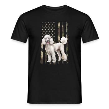 poodle dog - Männer T-Shirt - Schwarz - Vorne - AI Model Male 178 light (178cm)