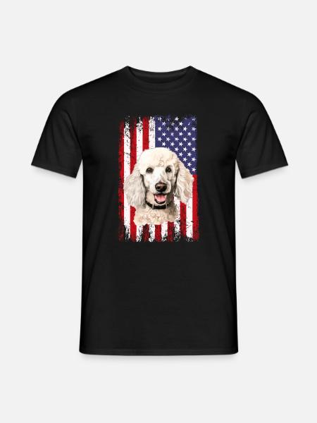 poodle dog - Männer T-Shirt - Schwarz