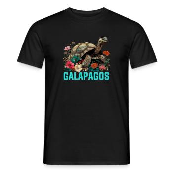 Galapagos Islands, ecuador Galapagos - Men's T-Shirt - black - Front - AI Model Male 178 light (178cm)