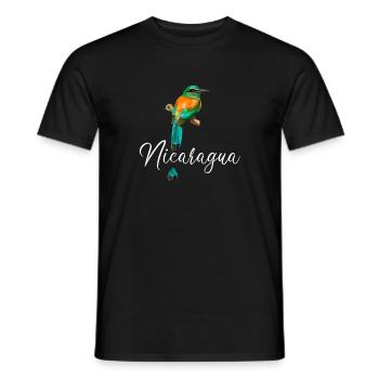 Nicaragua Guardabarranco, Nicaragua - Männer T-Shirt - Schwarz - Vorne - AI Model Male 178 light (178cm)