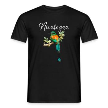 Nicaragua Guardabarranco, Nicaragua - Männer T-Shirt - Schwarz - Vorne - AI Model Male 178 light (178cm)