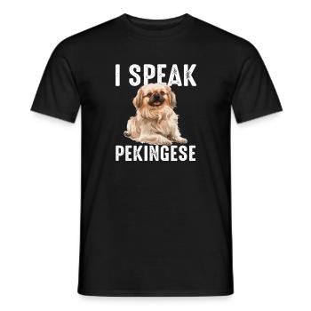 Je parle pékinois - T-shirt homme - noir - Devant - AI Model Male 178 light (178cm)