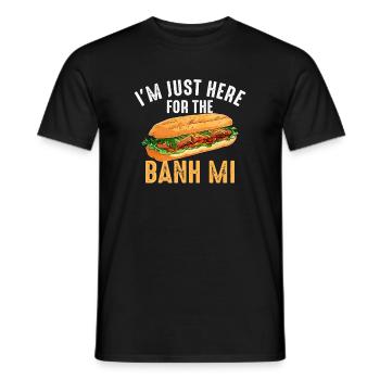 Banh Mi Vietnamese Food - Männer T-Shirt - Schwarz - Vorne - AI Model Male 178 light (178cm)