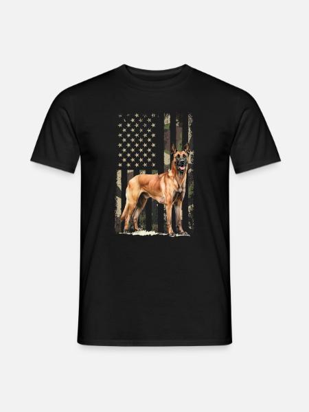 Belgian Malinois - Männer T-Shirt - Schwarz