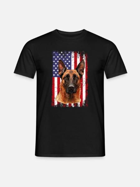 Belgian Malinois - Männer T-Shirt - Schwarz