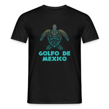 golfo de mexico - Männer T-Shirt - Schwarz - Vorne - AI Model Male 178 light (178cm)
