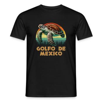 golfo de mexico - Männer T-Shirt - Schwarz - Vorne - AI Model Male 178 light (178cm)